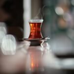 Classic Tulip Turkish Tea Glasses with Saucers – Set of 6