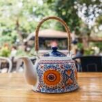Hand-Painted Ceramic Teapot – Anatolian Pattern