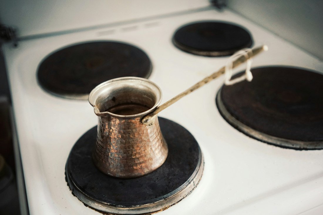 kb cezve2 Large Copper Cezve with Brass Handle (4–5 Cups)