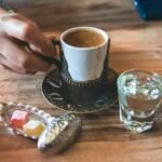 Turkish Coffee Gift Set – Copper Cezve, 2 Cups & Coffee