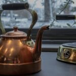 Copper Turkish Double Teapot (Çaydanlık)