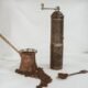 Brass Turkish Coffee Grinder – Manual Hand Mill