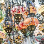 Turkish Mosaic Pendant Lamp – 3 Globes
