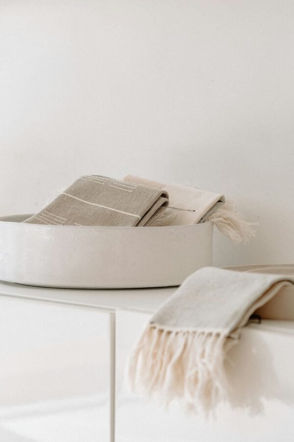 Diamond Weave Turkish Bath Towel – 90×170 cm